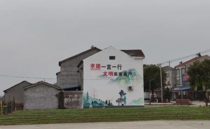 嵩县新农村墙绘